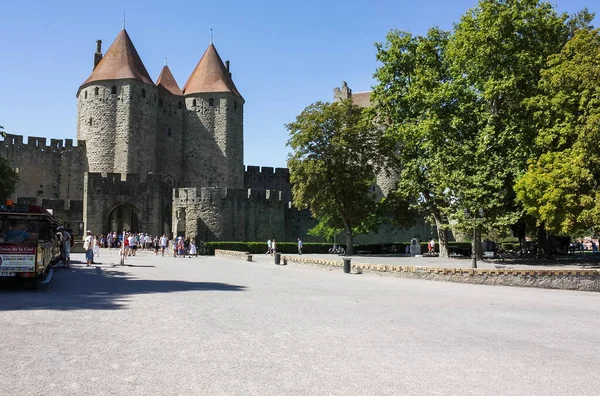 2014 France Carcassonne Augaugust 2014 — 스톡 사진