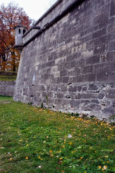 Wachturm Der Zerstörten Alten Burg Pidhirtsi Ist Eine Residenzburg Dorf — Stockfoto