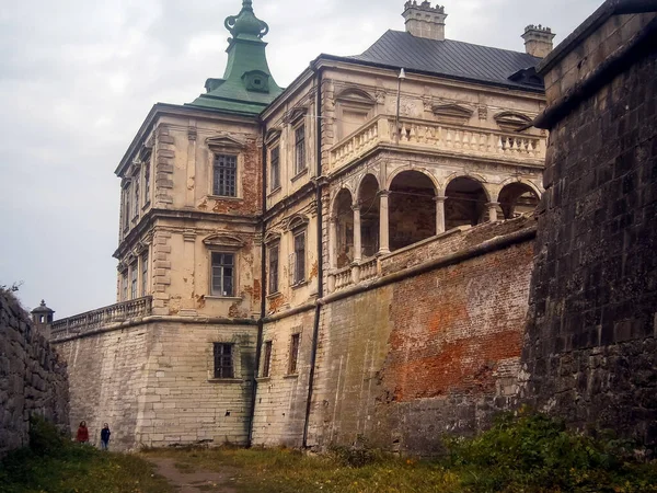 Die Alte Burg Pidhirtsi Ist Eine Wohnburg Festung Der Westukraine — Stockfoto