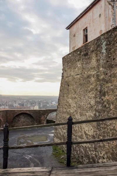 Blick Auf Die Alte Burg Palanok Oder Die Burg Mukatschewo — Stockfoto