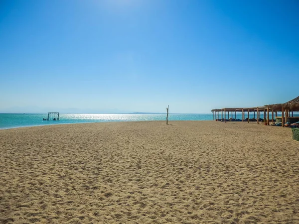 Kristallklares Azurblaues Wasser Orange Bay Beach Mit Weißem Strand Paradiesische — Stockfoto