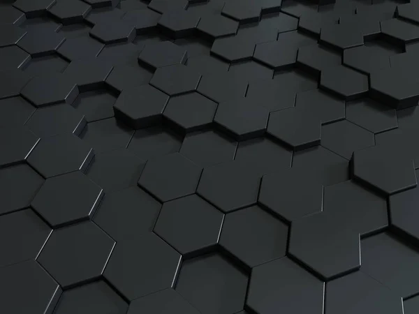 Soyut petek metalik panelleri 3d arka plan. Metalik koyu arka plan veya doku. Yüksek teknoloji afiş, ya da video tasarım veya yazılım uygulamaları için kullanabilirsiniz veya diğer yazdırma amaçlı olarak sen