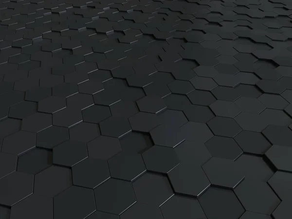 Soyut petek metalik panelleri 3d arka plan. Metalik koyu arka plan veya doku. Yüksek teknoloji afiş, ya da video tasarım veya yazılım uygulamaları için kullanabilirsiniz veya diğer yazdırma amaçlı olarak sen