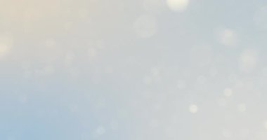 Düşen kar yumuşak bulanık bokeh arka plan. Soyut ışık temiz odak parçacıklar zemin. Video afiş veya slayt gösterisi için uygundur.