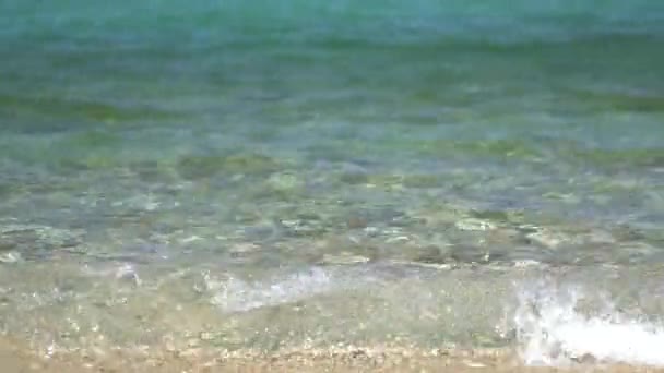 Άμμο Άμμο Κύματα Στη Βαϊκάλη — Αρχείο Βίντεο
