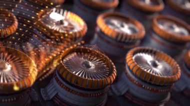 bilgi hologram mekanizması 3d grafik