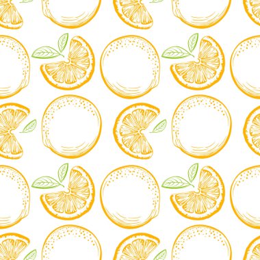 elle çizilmiş portakal desen, narenciye arka plan