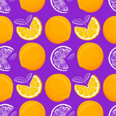 elle çizilmiş portakal desen, narenciye arka plan