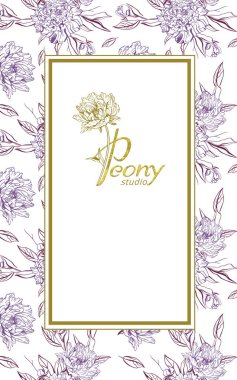 Şakayık çiçekleri açık renkli desen