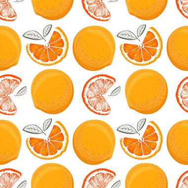 Greyfurt seamless modeli. Grapefruites kroki. Narenciye meyve arka plan. Öğeleri menü, tebrik kartları, kağıt, ambalaj, afiş vb kozmetik ambalaj