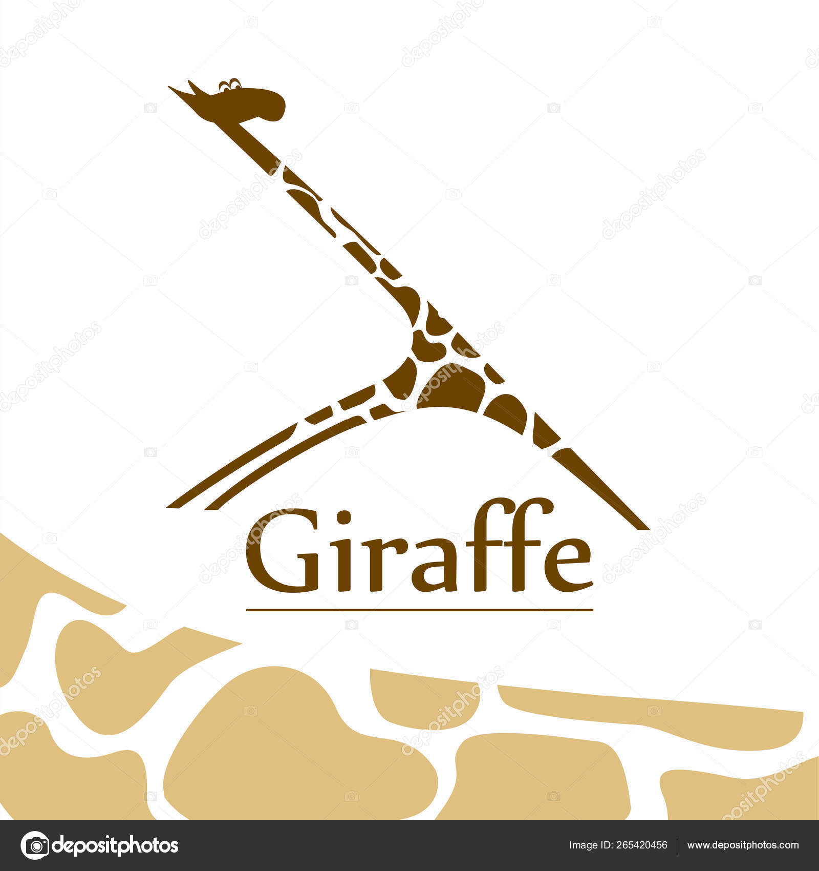 Giraffe Logo Design Creative Animal Logo Safari Zoo Logos Africa
