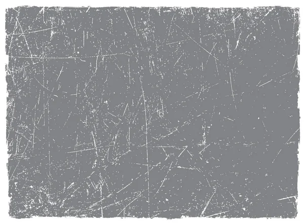 Grey Grungy Textured Background Scratches — Stock Vector