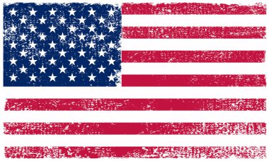 Grunge bayrak Amerika Birleşik Devletleri
