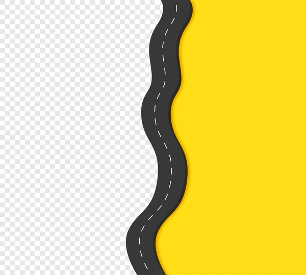 Yol arka plan sarma, eğri yol şablonu