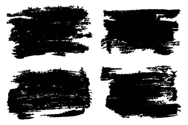 vektör set grungy kareler geometrik şekiller