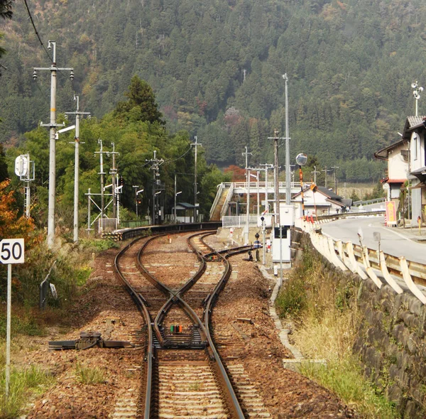 Takayama 'ya tren rayları