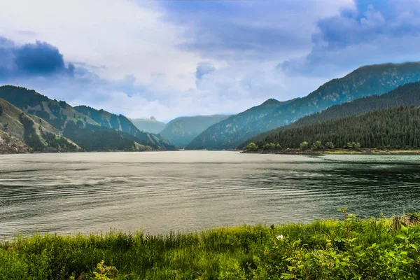 Lago Tianchi 257 Piedi Sul Livello Del Mare Che Copre — Foto Stock