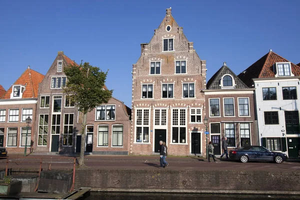 Old House Habour Dutch Historic Town Hoorn — Stock Photo, Image