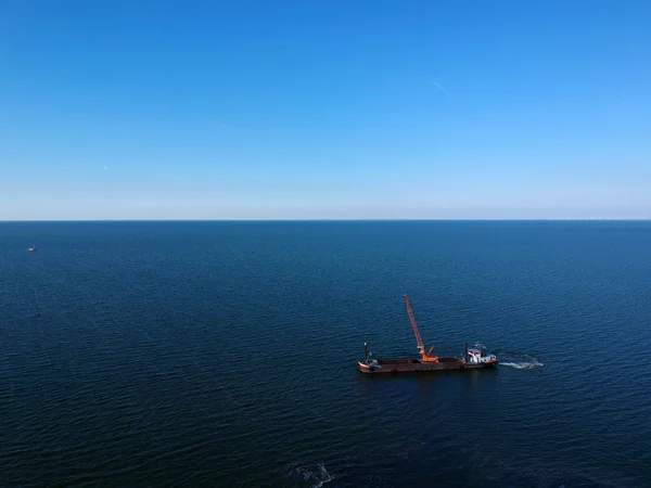 Enkhuizen Holland Mei 2019 Flygfoto Gjort Med Dji Spark Drone — Stockfoto