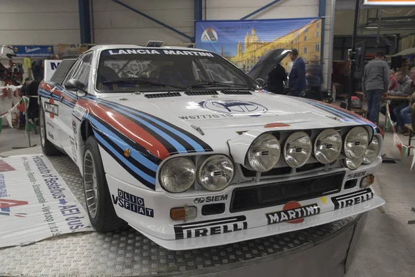 Venhuizen Países Bajos Marzo 2018 Lancia Abarth Rally Car Martini — Foto de Stock