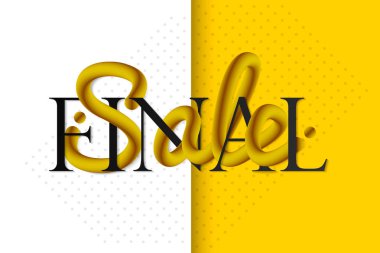 Süper satış ve özel fırsat. Vektör çizim. Son moda neon geometrik figürler modern malzeme tasarım stili duvar kağıdı. Renkli afiş