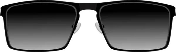 Svarta Solglasögon Vektorillustration — Stock vektor
