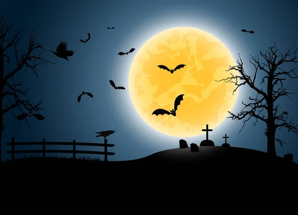 Halloween-Hintergrund — Stockvektor