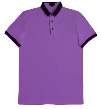 Beyaz arkaplanda pembe tişört izole edilmiş.