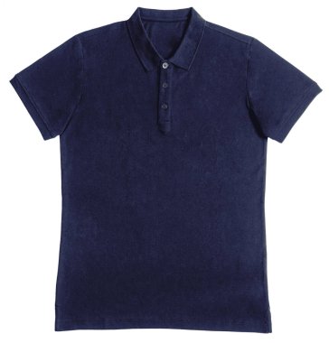 Beyaz arkaplanda izole edilmiş t-shirt