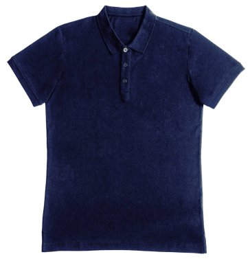 Beyaz arkaplanda izole edilmiş t-shirt