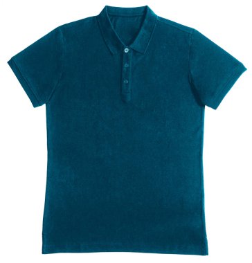 Beyaz arkaplanda izole edilmiş t-shirt