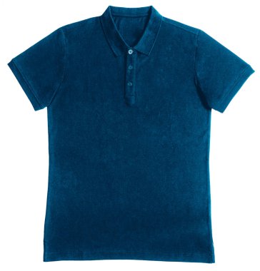 Beyaz arkaplanda izole edilmiş t-shirt