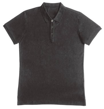 Beyaz arkaplanda izole edilmiş t-shirt