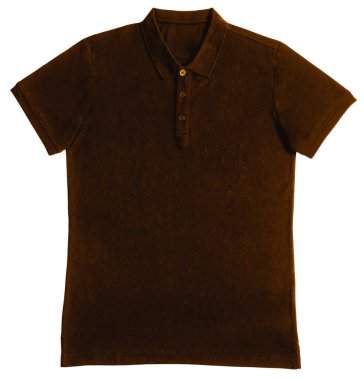 Beyaz arkaplanda izole edilmiş t-shirt