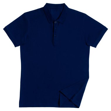 Polo tişörtü beyaz arkaplanda izole