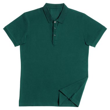 Polo tişörtü beyaz arkaplanda izole