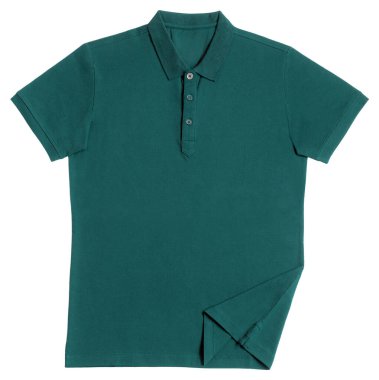 Polo tişörtü beyaz arkaplanda izole