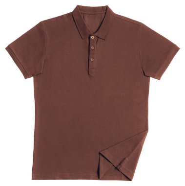 Polo tişörtü beyaz arkaplanda izole