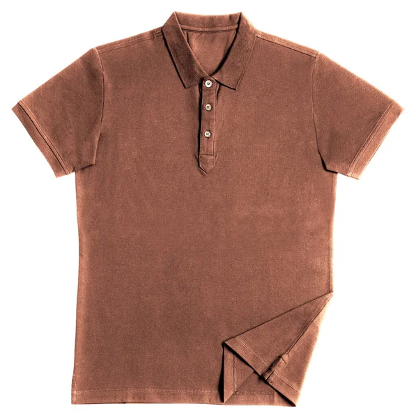 Polo tişörtü beyaz arkaplanda izole