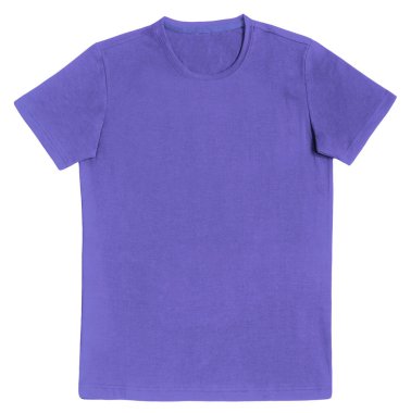 Beyaz arkaplanda izole edilmiş t-shirt
