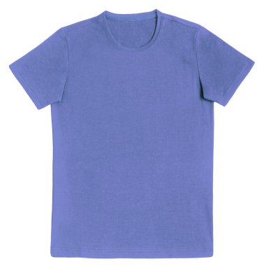 Beyaz arkaplanda izole edilmiş t-shirt