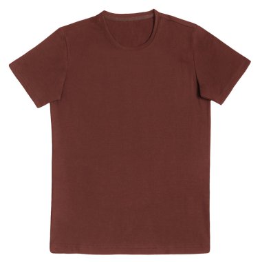 Beyaz arkaplanda izole edilmiş t-shirt