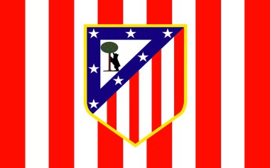 Bayrak futbol kulübü FC Atletico Madrid, İspanya