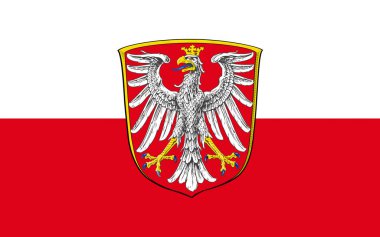 Frankfurt am Main, Almanya 'nın Hessen eyaletinde yer alan bir şehirdir. 3d illüstrasyon