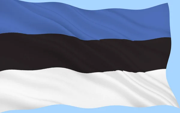 エストニアの国旗 — ストック写真