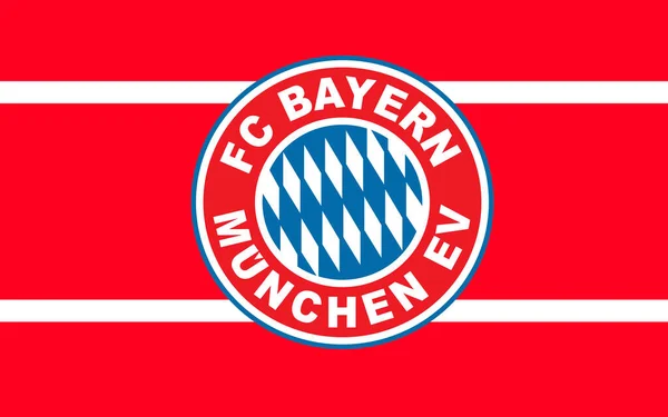 Bandeira Football Club Bayern Munchen Alemanha — Fotografia de Stock