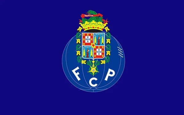 Bandeira Football Club Porto Portugal — Fotografia de Stock