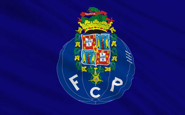 Bandeira Football Club Porto Portugal — Fotografia de Stock