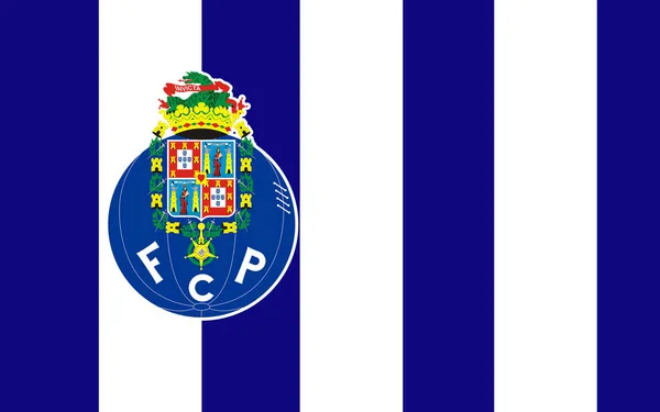 旗サッカークラブFcポルト ポルトガル — ストック写真