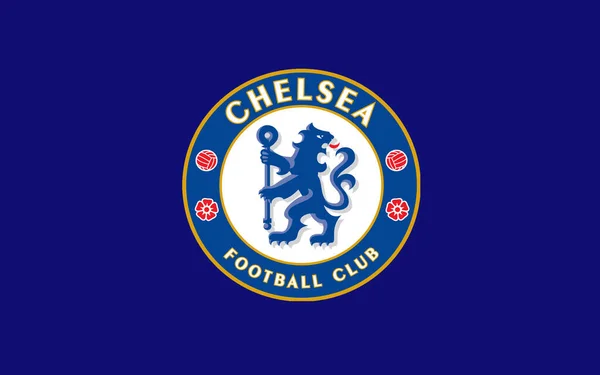 Flag Football Club Chelsea England — Stock Photo, Image